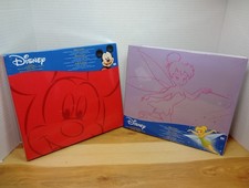 Disney Tinkerbell Post Bound Expandable 8" x 8" Scrapbook Album W/ Mickey Mouse