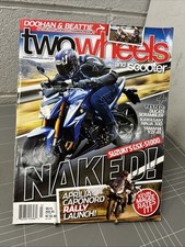 VINTAGE MAGAZINE MOTORCYCLE MOTOR BIKE TWOWHEELS TWO WHEELS & SCOOTER 2015