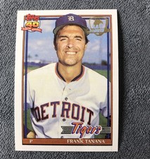 1991 Topps - Frank Tanana #236 Operation Desert Shield/86-91 Tiffany
