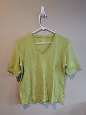 Jones New York Sport Sweater Womens Green Size XL