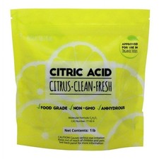 Duda Energy Food Grade Citric Acid Fine Granular 99.5  Purity Organic-1 Lb