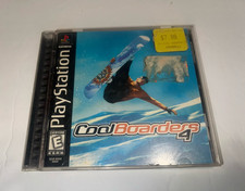 989 Studios Cool Boarders 4 PS1 E NTSC-U/C Sports Snowboarding w/ Case & Disc