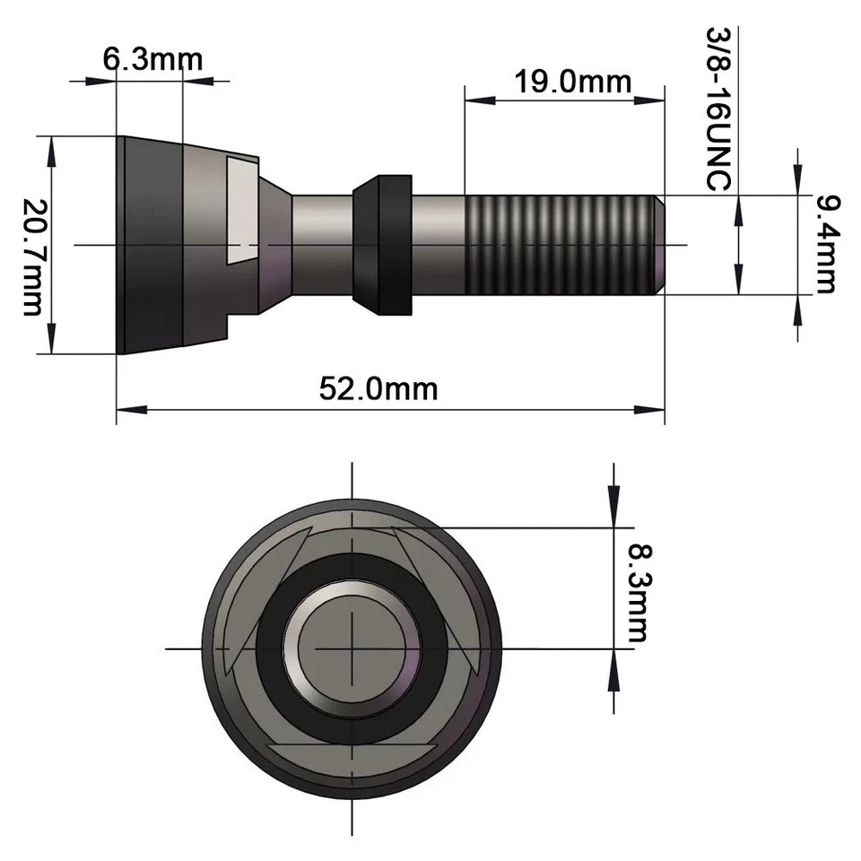 ENVÍO GRATUITO 20 PIEZAS Molinillo de Tocones Dientes Para Reemplazar Serie 700 EE. UU. STOCK Foto 2 de 4