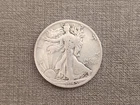 1945 USA - ½ Dollar-Circulated Walking Liberty Half Dollar - .900 Silver Coin