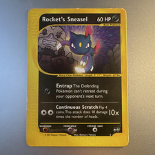Nintendo Rocket's Sneasel 5/9 Best of Game Promo Regular 2002 Eng 60HP Basic on eBay