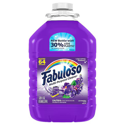 #ad Fabuloso 153058 1 Gal Bottle All Purpose Cleaner Concentrated Lavender 4 Pk $51.69