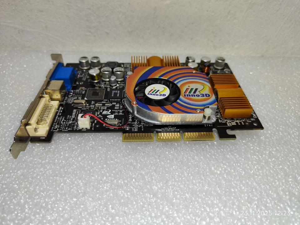 Inno3D GeForce4 Ti4800 SE 128mb AGP super rare getestet Sammlerauflösung - Image 4 of 4