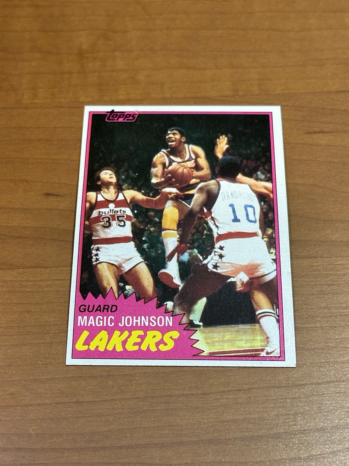 1981-82 Topps - #21 Magic Johnson