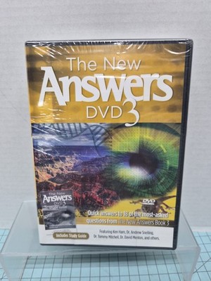 The New Answers DVD Volumes 1-3  Ken Ham, Terry Mortenson, Carl Kerby, D. Menton