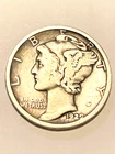 1929 D Silver Mercury Dime Nice