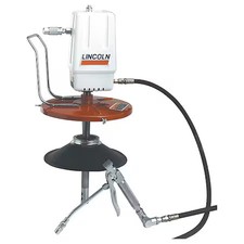 Lincoln Industrial 989 Portable Grease Pump, 25 To 50 Lb., 50:1