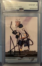 SAM REINHART SIGNED 2014-15 UD YOUNG GUNS PSA AUTO 10 FLORIDA PANTHERS
