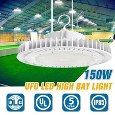 150W UFO Led High Bay Light Commercial Warehouse Factory Garage Shop Fixtures