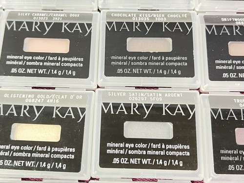 Mary Kay Mineral Eye Color Lot Of 26 .05 Oz Each New Mix Colors - Picture 8 of 8