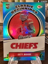 2022 Panini Classics #2/5 Skyy Moore  RC Classic Beginnings Blue #CB-20 49ers
