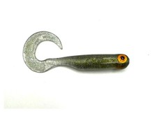 NEW Great Fish GF1 Twister 49mm 0.90g 10pcs NO SCENT Lure Soft Bait Pike Trout