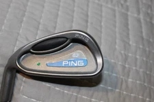 *** PING G2 -GREEN DOT-# 6 IRON -ORIGINAL STIFF STEEL-MENS L/H-***