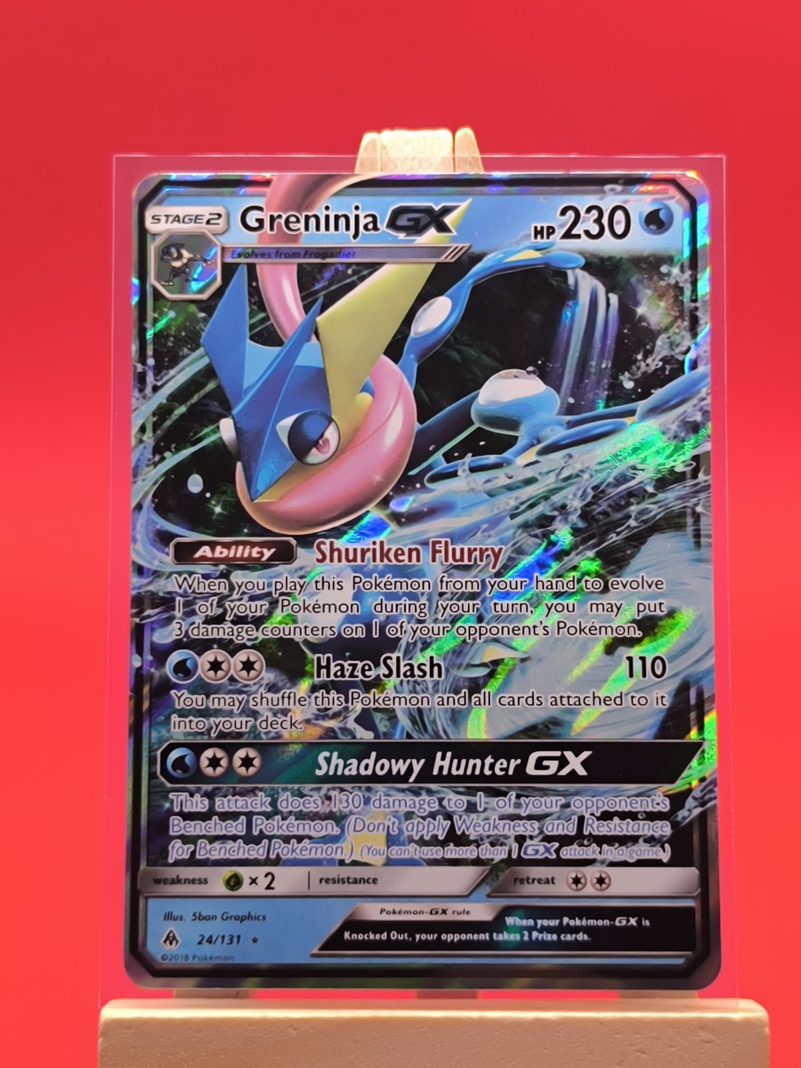 Greninja GX 24/131 Forbidden Light Ultra Rare Holo Pokemon Card | eBay