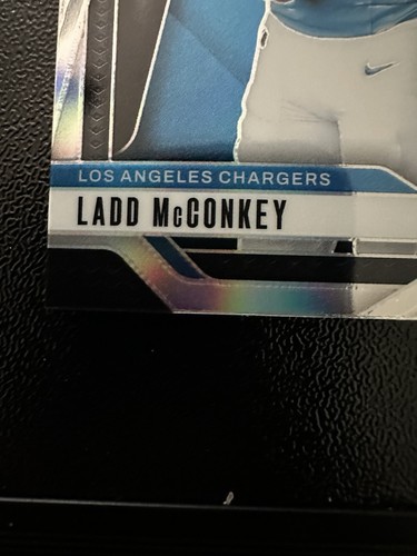 2024 Panini Prizm Ladd McConkey Silver Prizm Image Variation RC🔥🔥 - Picture 5 of 5