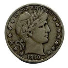 1910 S Barber Half Dollar VF +
