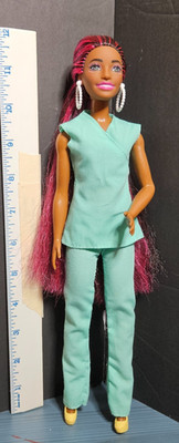 Mattel Disney African American Doll 2016 Red Hair Brown Eyes