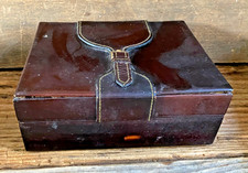 Vintage Genuine Rolex Watch Box 71.00.04 Leather Presentation Box Geneve Suisse