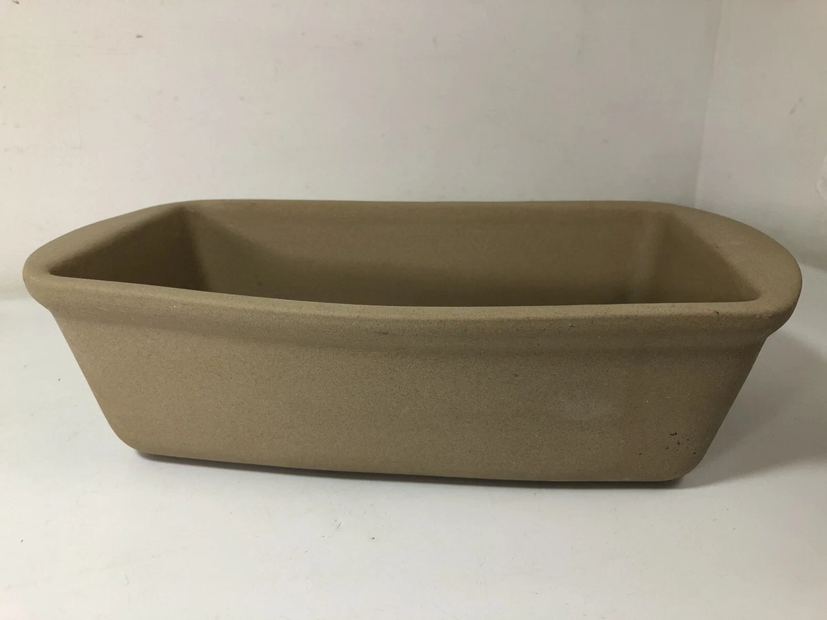  The Pampered Chef Stoneware Loaf Pan: Pampered Chef Bread Pan:  Home & Kitchen