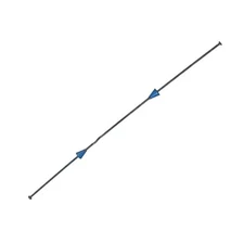 Sandbaggy 12" x 8 ¼" Standard Snap Ties For Concrete Forms (Long End)