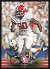 2012 Upper Deck University of Alabama #84 Dont'a Hightower