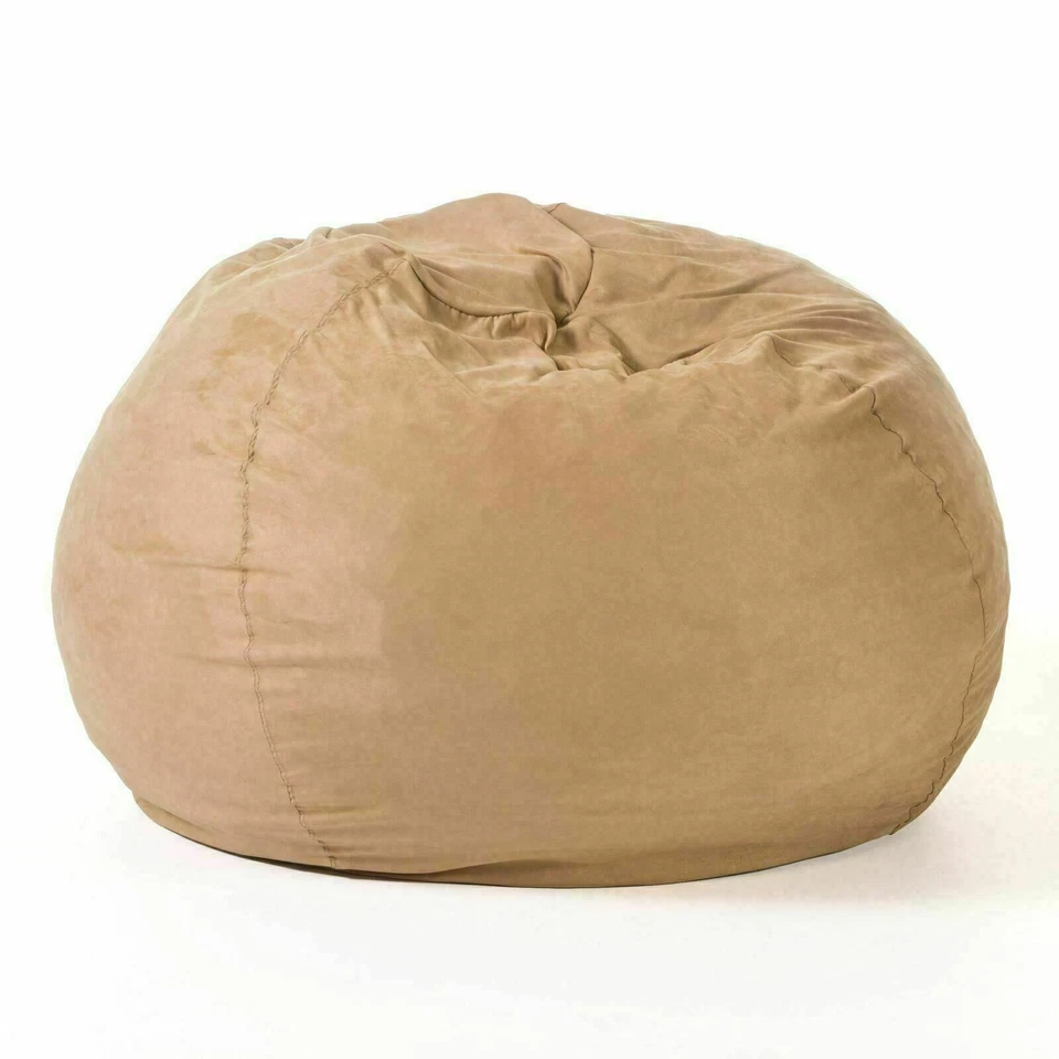 Waldo Faux Suede 5 Foot Bean Bag - Image 3 of 4
