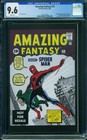 Amazing Fantasy #15 CGC 9.6 2005 Marvel Legends Variant! 1st Spider-man P4 cm au