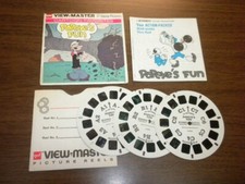POPEYE'S FUN B 527 View-master 3 reels PACKET SET