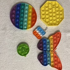 Lot of 5 Pop-It Fidget Toys