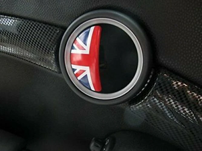 Union Jack Interior Door Handle+Glove Box Covers for Mini Cooper R50 R52 R53 Foto 4 de 4