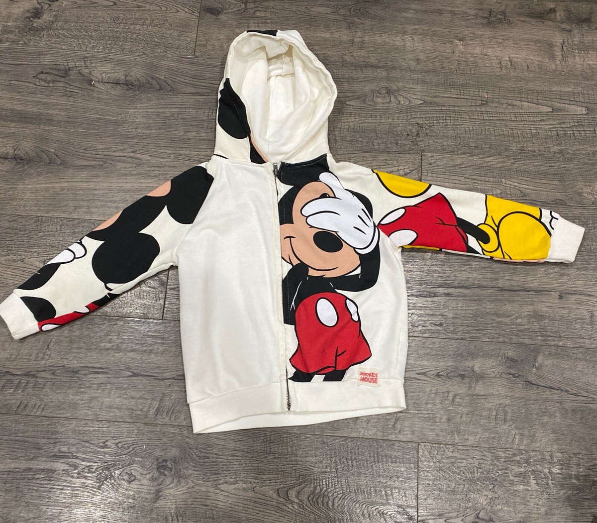 Disney Baby Zara Baby Mickey Mouse Hoodie Kids Size 4/5