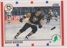 Kevin Stevens Penguins Left Wing 1990-91 Score 