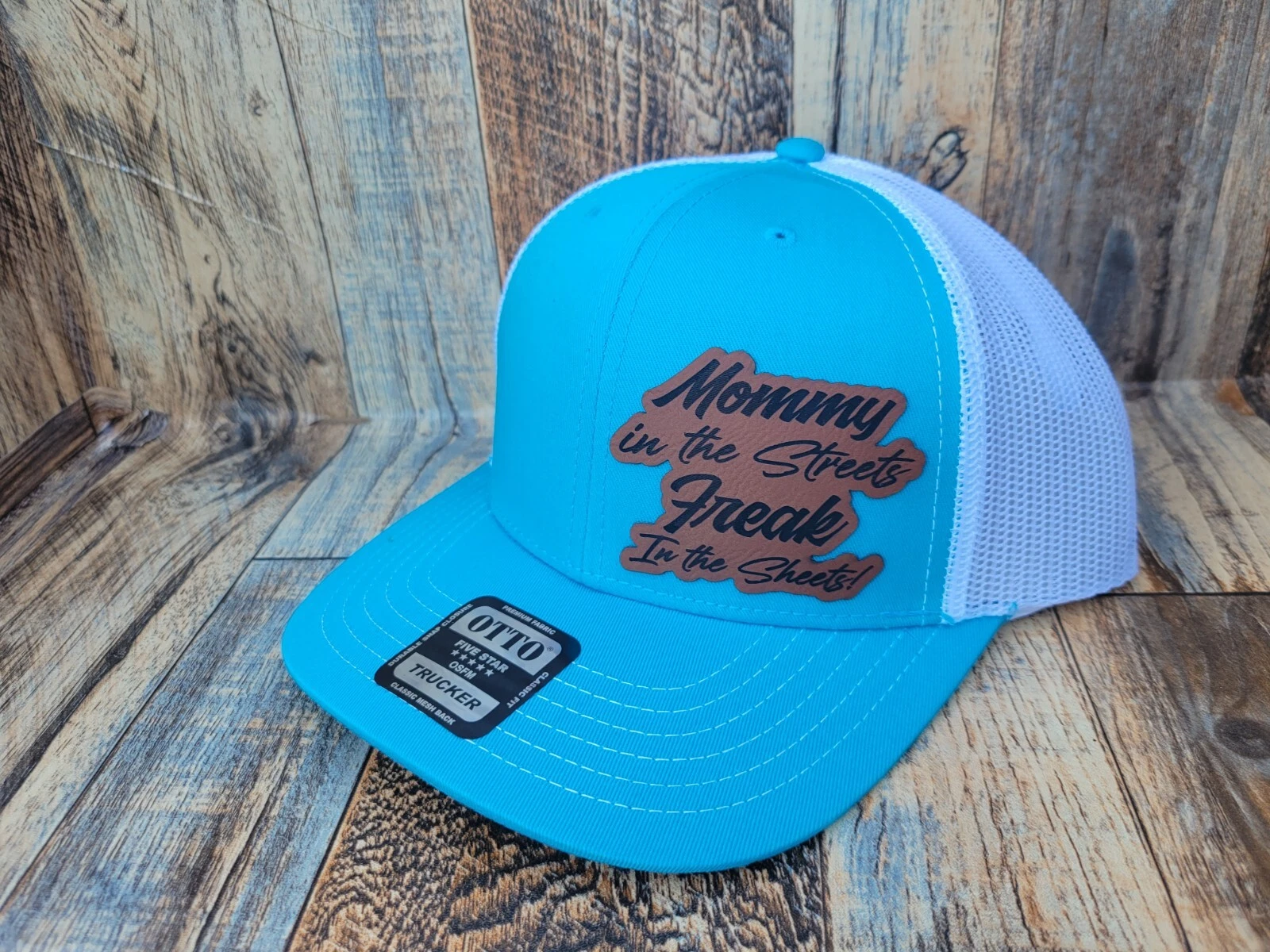 Mommy In The Streets Freak In The Sheets SNAPBACK Snapback Trucker Hat Unisex