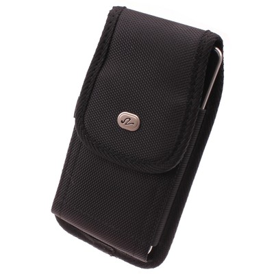 Rugged Case Belt Clip Holster Canvas Cover Pouch Carry for SmartPhones