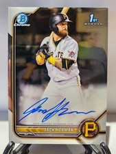2022 Bowman Chrome Jack Herman 1st Prospect Auto Autograph #CPA-JH Pirates 