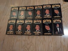 Lot 12 Dean Martin Celebrity Roasts VHS 9 SEALED Ronald Regan Michael Landon