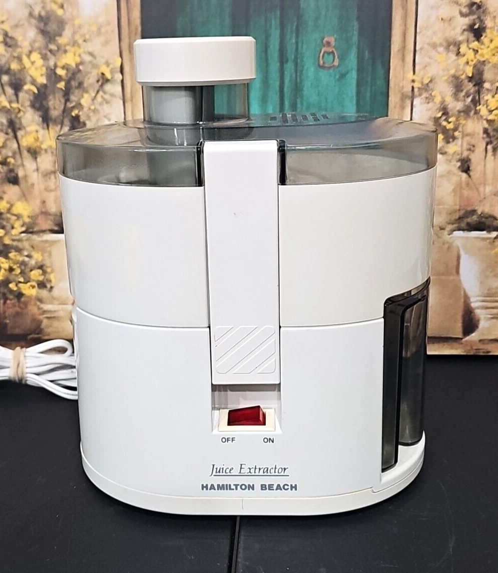 Juice Extractor Hamilton Beach Electric Model 395 140 Watts Kitchen Appliance
