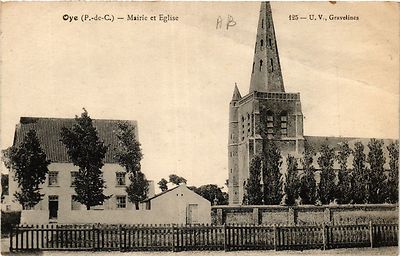CPA AK OYE Marie et Église (405497)
