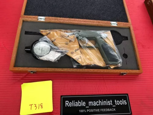 NEW JAPAN MADE MITUTOYO DIAL GUN GROOVE GAGE 0-1 IN machinist Tool (T318)