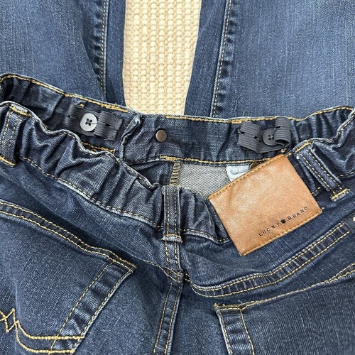 Lucky Brand Boy's Jeans Blue Cotton Blend Classic Straight Denim Size 14 - Picture 8 of 10