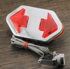 Bicycle Turn Signal Light Reflector Vintage Schwinn Stingray Cruiser Bike Fender