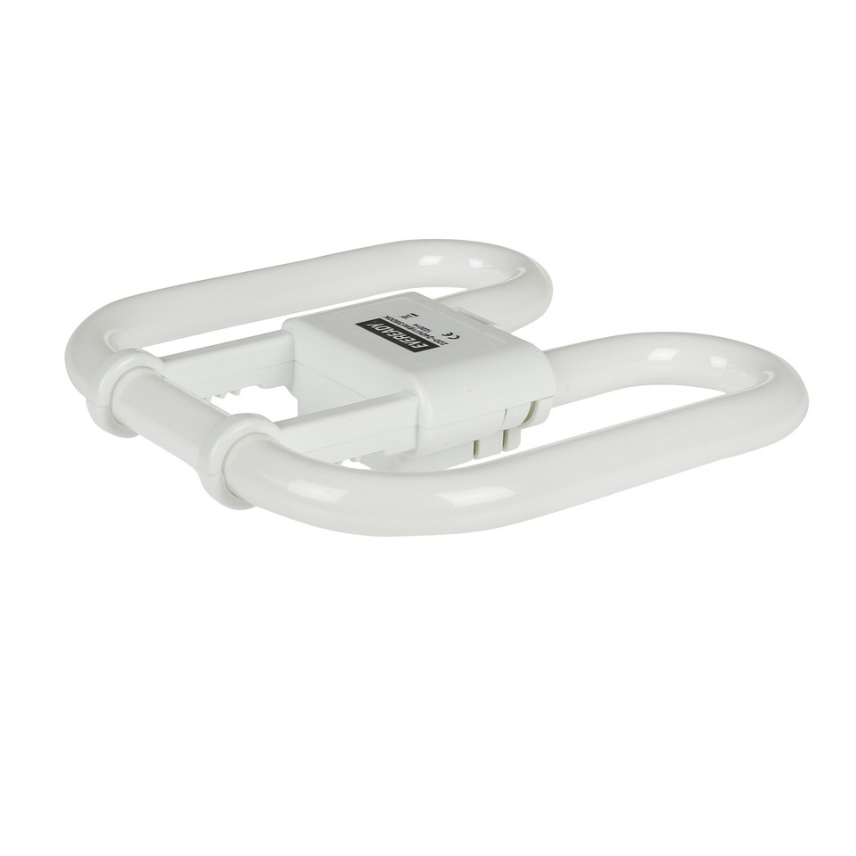 Eveready Fluorescent Tube Eveready 4-Pin 16W GR10Q 2D Fluorescent Tube - Warm White, 2050 Lumens, For Bathroom/Toilet GU10 Led Bulb Warm White - Foto 2