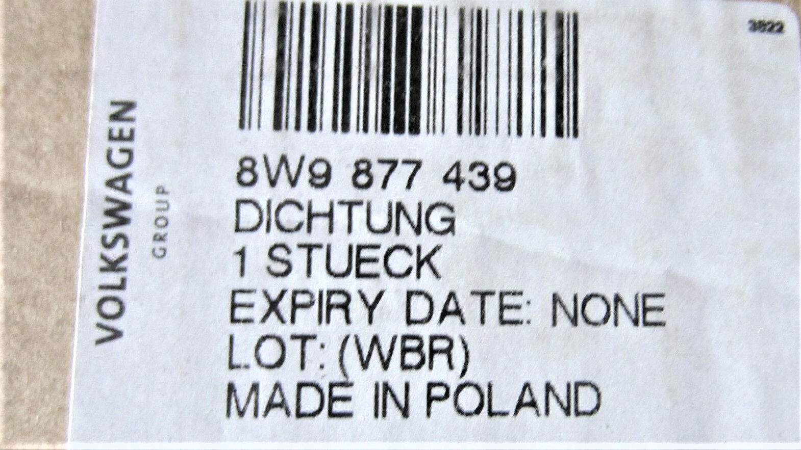 Audi OEM 17-18 A4 Allroad Sunroof-frame Assembly Inner Seal 