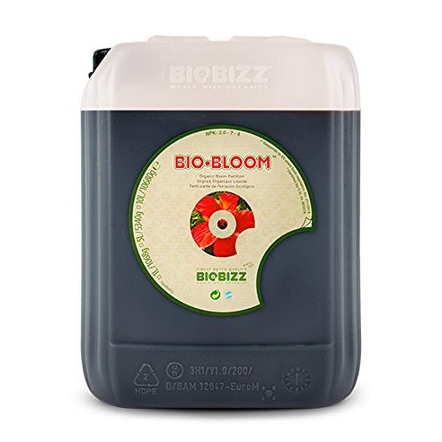 Biobizz Bio Bloom Plant Nutrient Additive Feeds Organic Liquid Fertilizer 5L