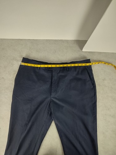 Jos. A. Bank Traveler Men's Blue 100% Wool Dress Pants, Slacks Size 40R - Picture 7 of 11
