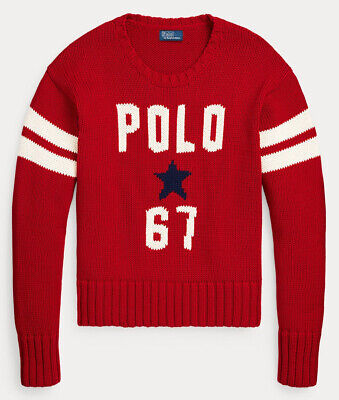 Polo Ralph Lauren Women's 93 Style Polo Ball Intarsia-Knit Polo Ralph Lauren Women's 93 Style Polo Ball Intarsia-Knit